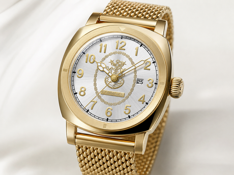 Tenacity Watches CMC Command Master Chief automatic watch in gold